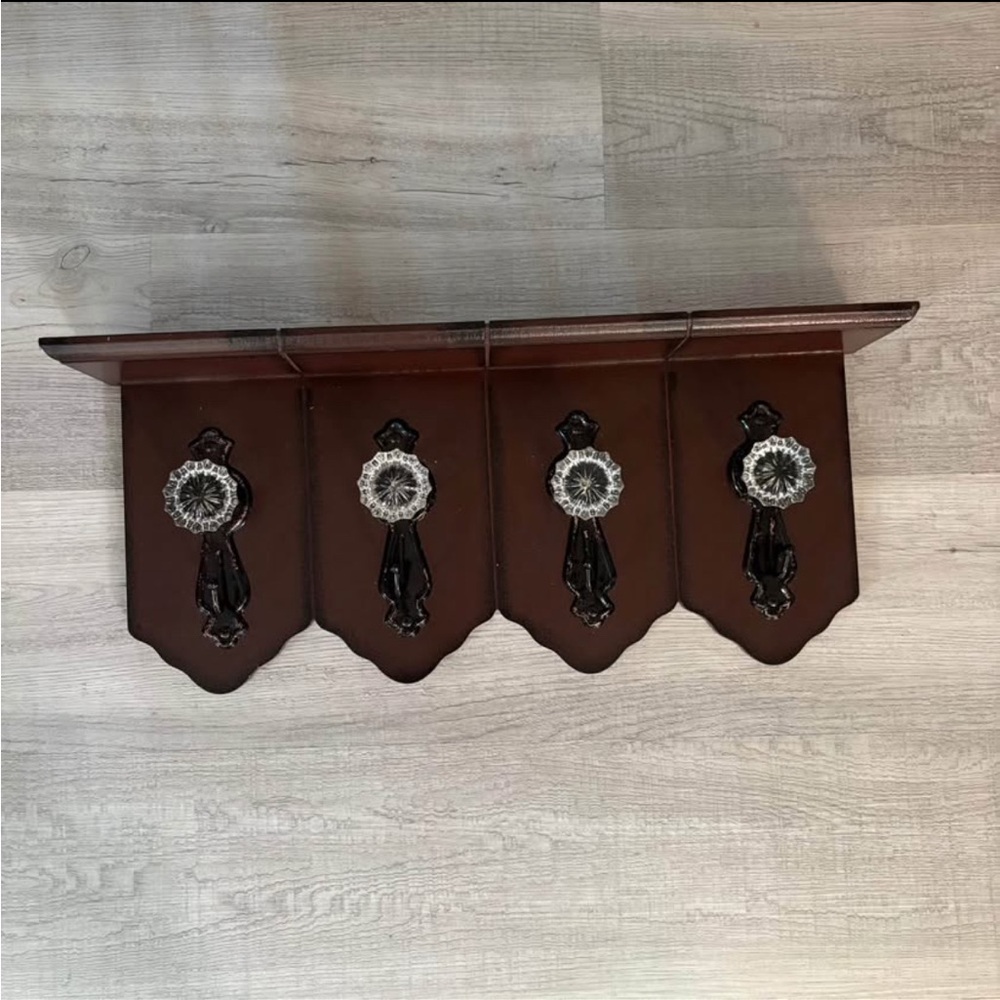 Antique Door Handle Coat Rack